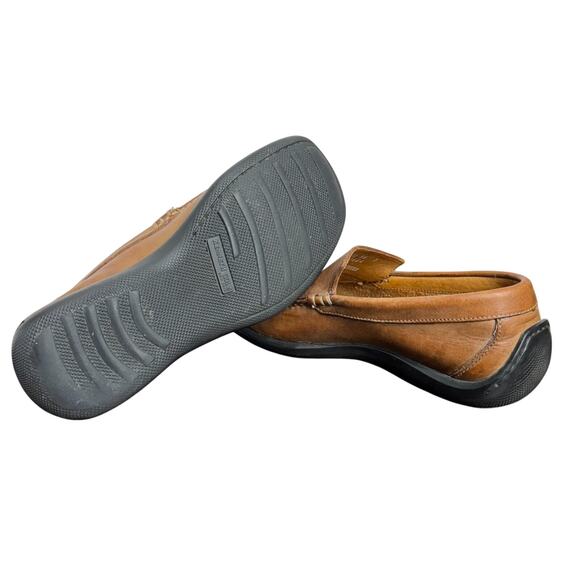 Men's Kenneth Cole New York Camel Casual Dress Shoes - Sz 7 - Picture 2 of 8